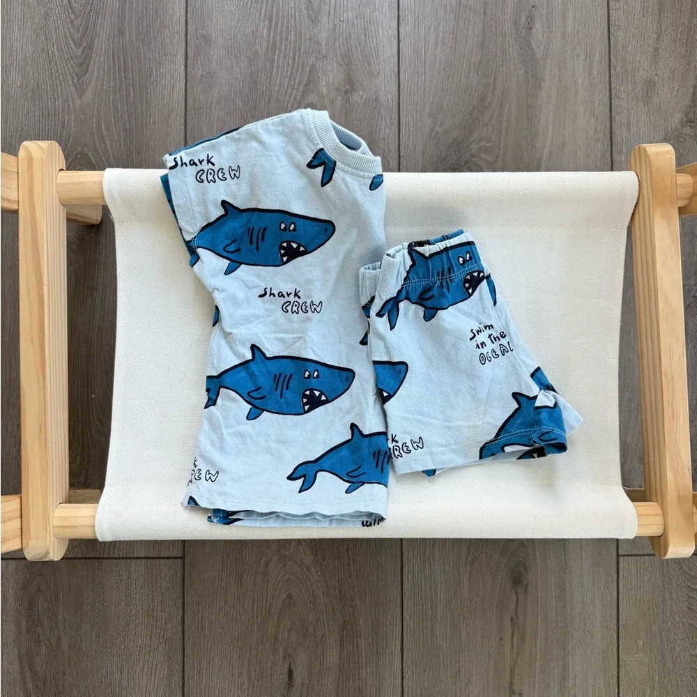 Zara Shark Matching Set - Picture 1 of 6
